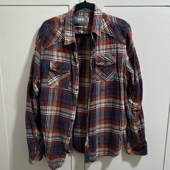 BKE Other - Men’s BKE plaid shirt size large